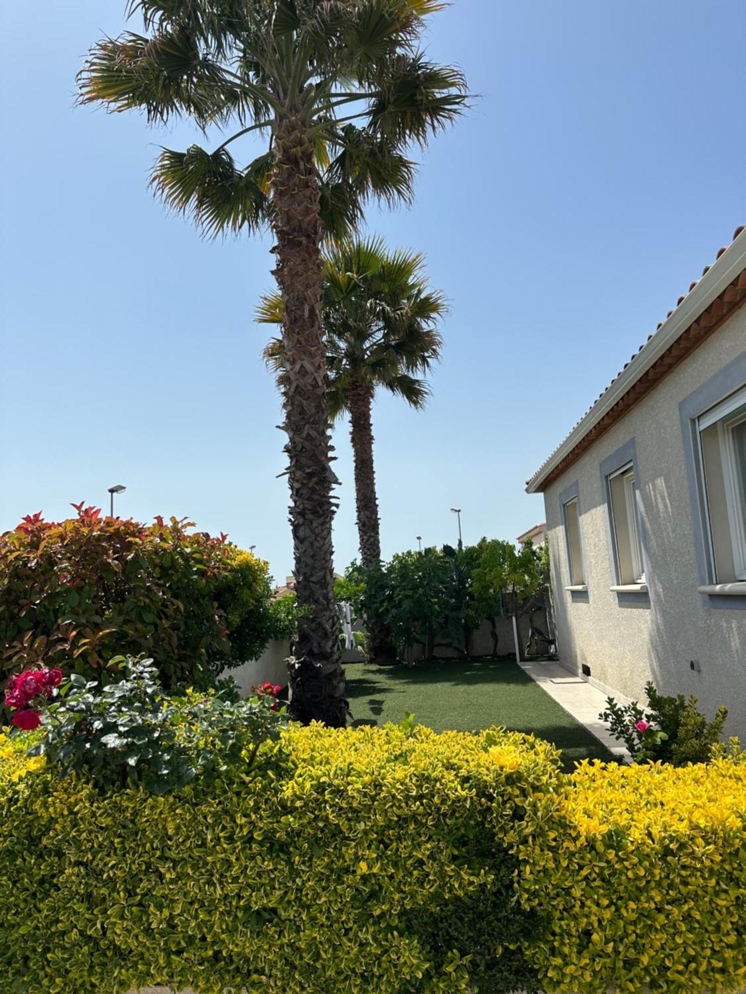 Villa Piscine De La Garrigue Florensac Exteriör bild